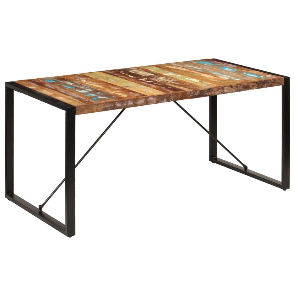 Dining Table Durable Solid Reclaimed Wood