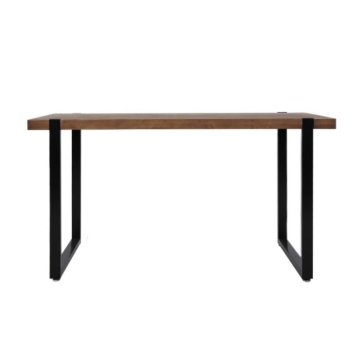 Dining Table Industrial Wooden Metal Kitchen Tables 140cm