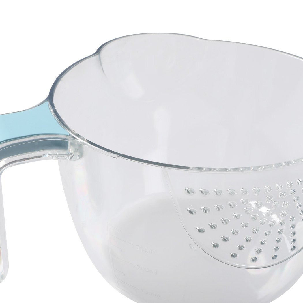 Kitchen Supplies Dispenser Auto Grain Storage Box Food Flour Container 12L Blue