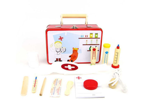 toys for infant Doctor Playset In Tin Case