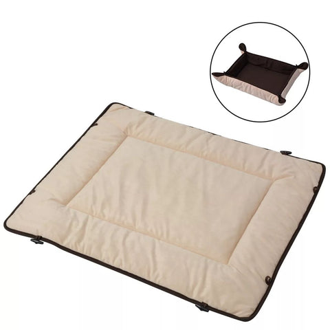 Dog Bed Brown 65x100 cm