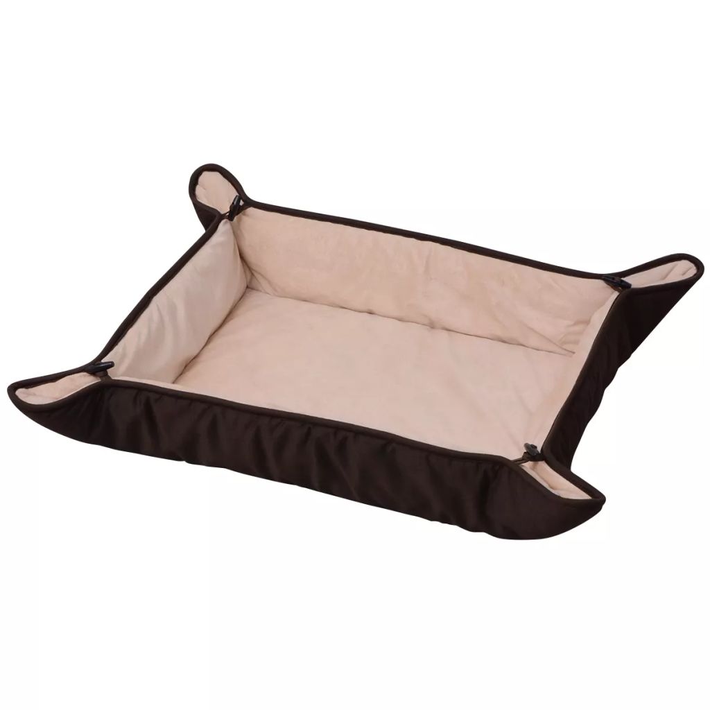 Dog Bed Brown 65x100 cm