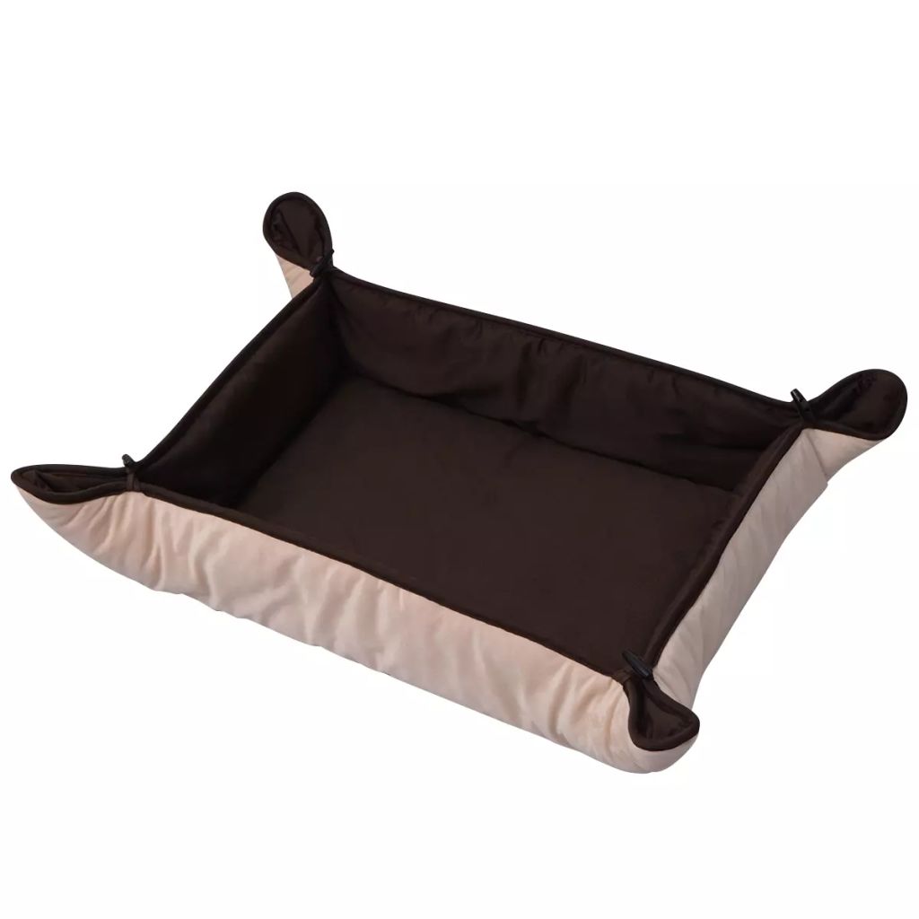 Dog Bed Brown 65x100 cm