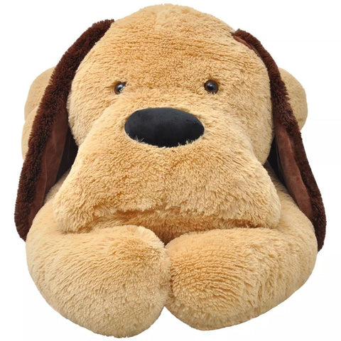 Dog Cuddly Toy Plush Brown 120 cm