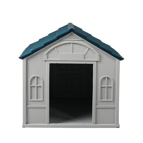 Dog kennel outdoor indoor pet plastic garden large house