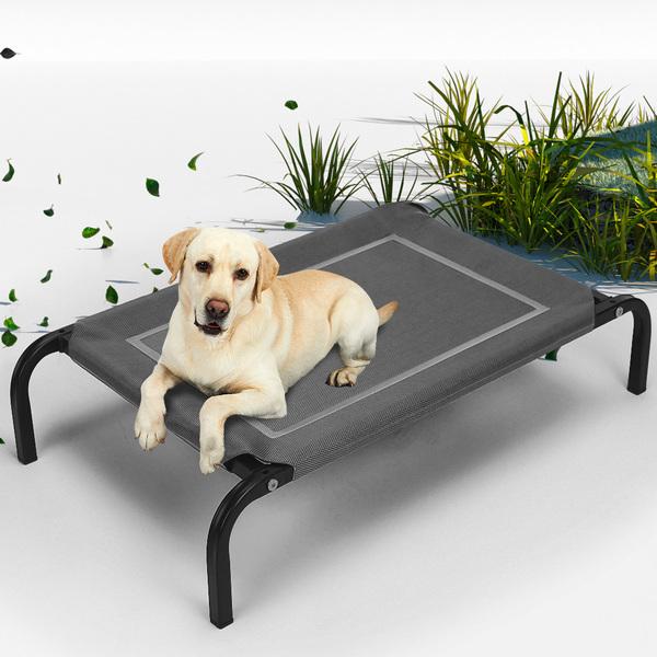 pet products Dog Sleeping Non-toxic Heavy Trampoline Grey M