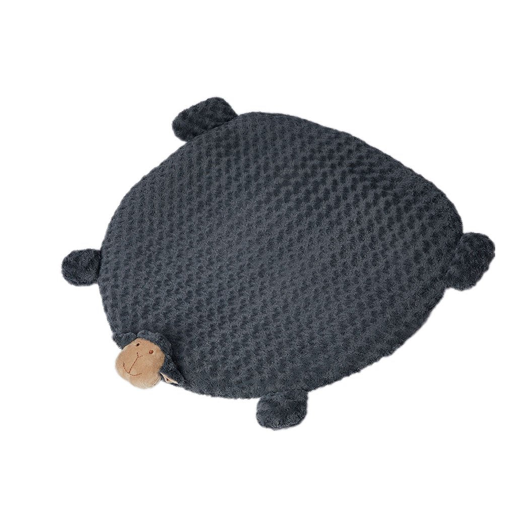 Pet Bed Dog squeaky toys cushion puppy kennel mat-charcoal