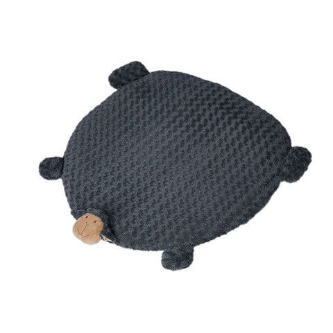 Dog squeaky toys cushion puppy kennel mat-charcoal
