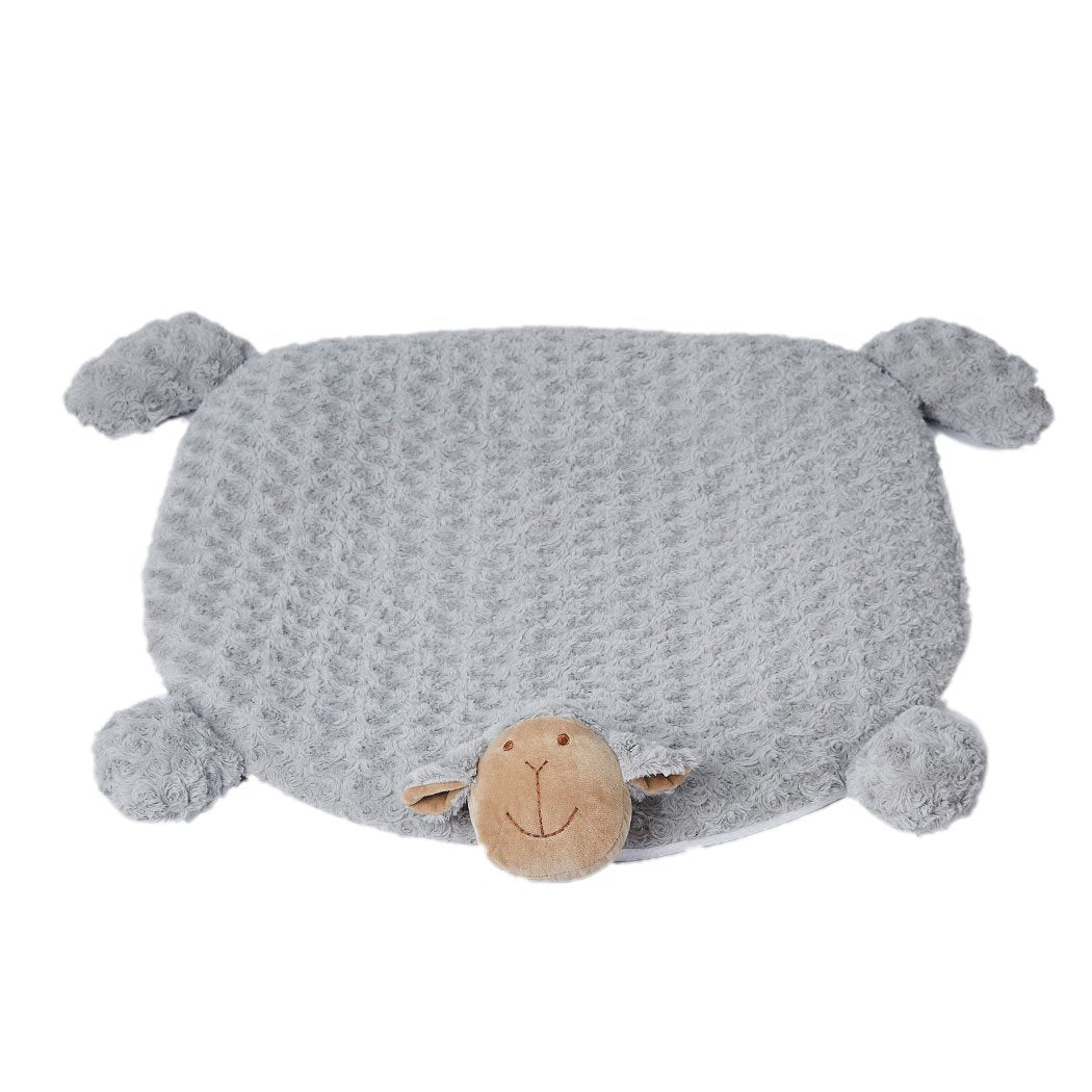 Pet Bed Dog squeaky toys cushion puppy kennel mat-grey