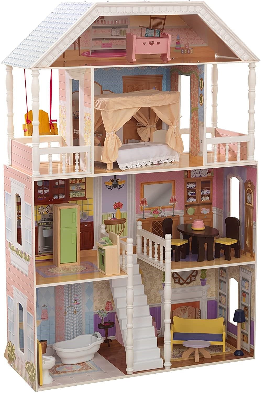 Dollhouse With Furniture For Kids (Model 1