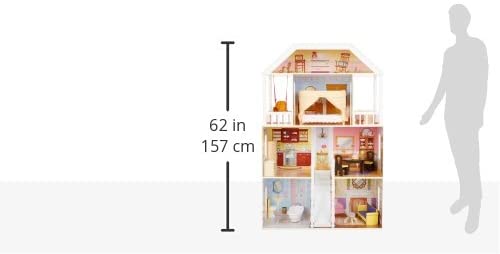 Dollhouse With Furniture For Kids (Model 1