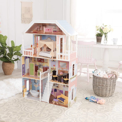 Dollhouse With Furniture For Kids (Model 1