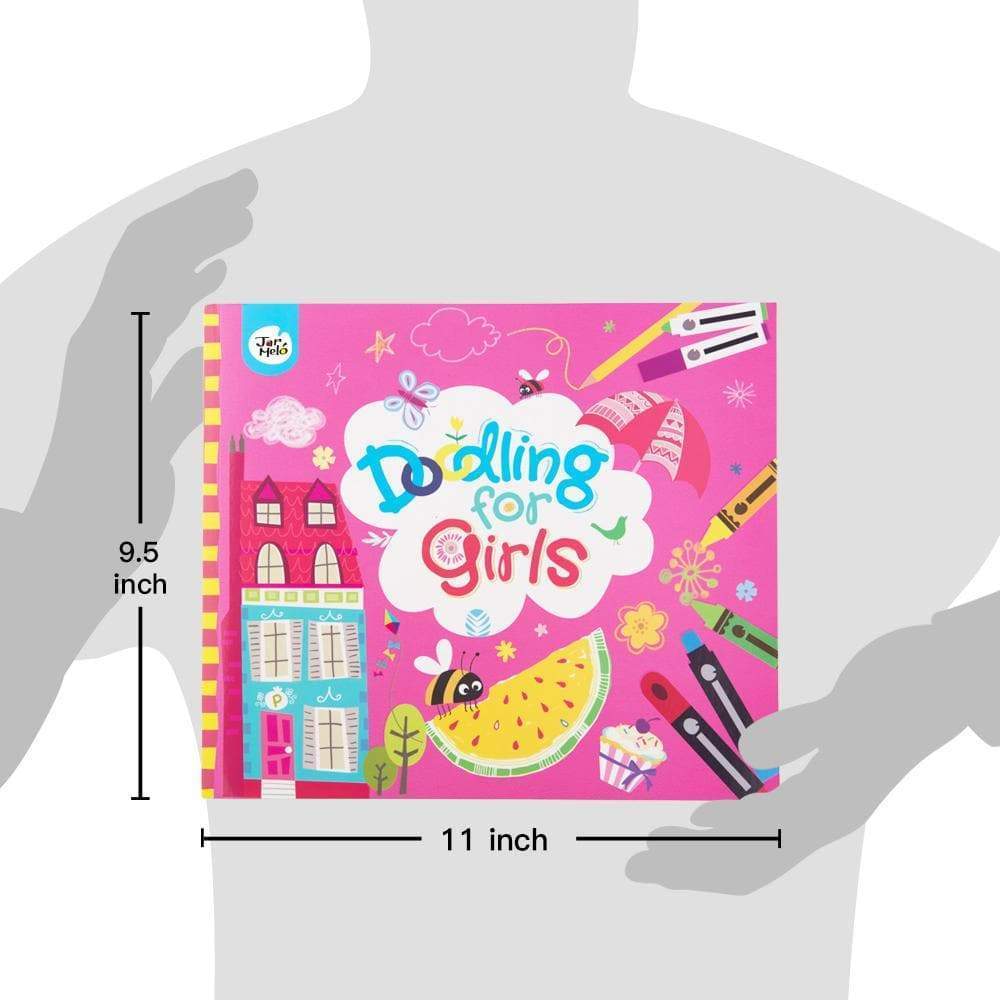 toys for above 3 years above Doodling Book For Girls