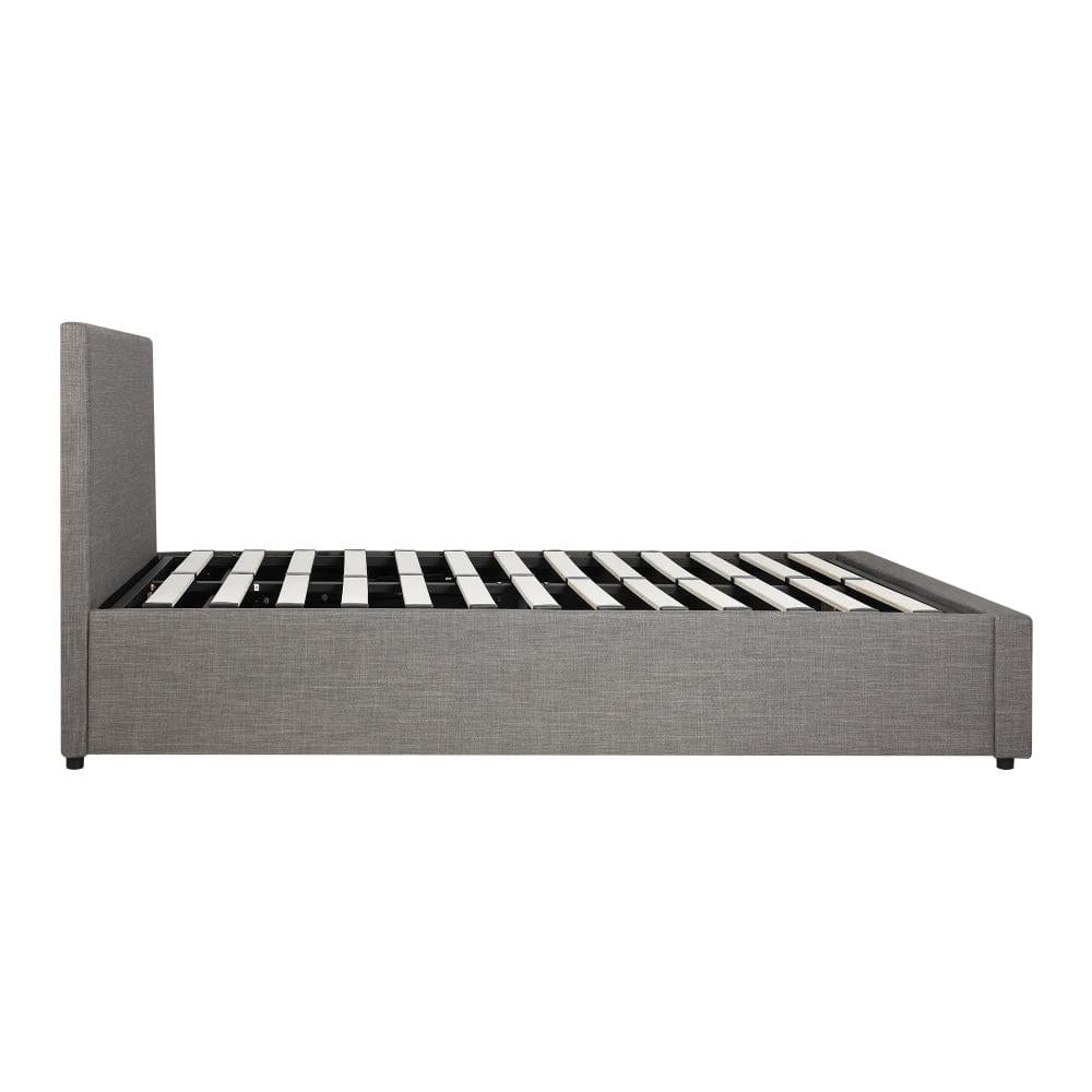 Double Bed Frame with Gas Lift and Storage Space Mattress Base
