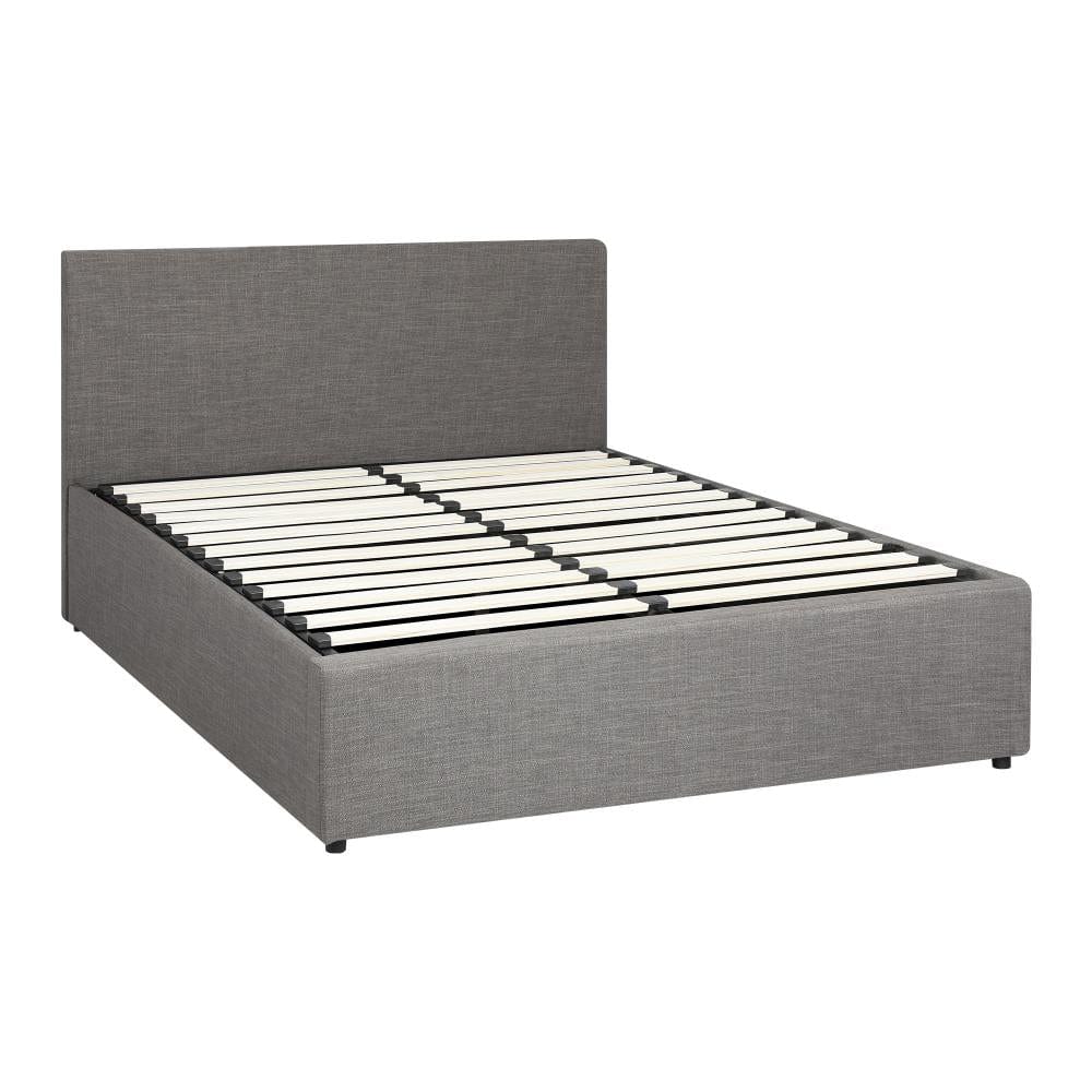 Double Bed Frame with Gas Lift and Storage Space Mattress Base