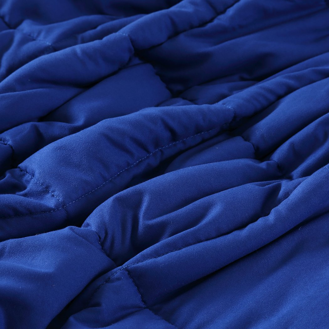 bedding Double Navy Blanket 9Kg