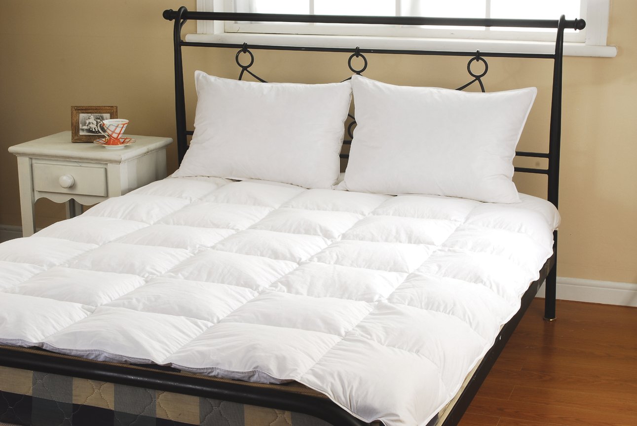 Bedding Double Quilt - 100% White Duck Feather