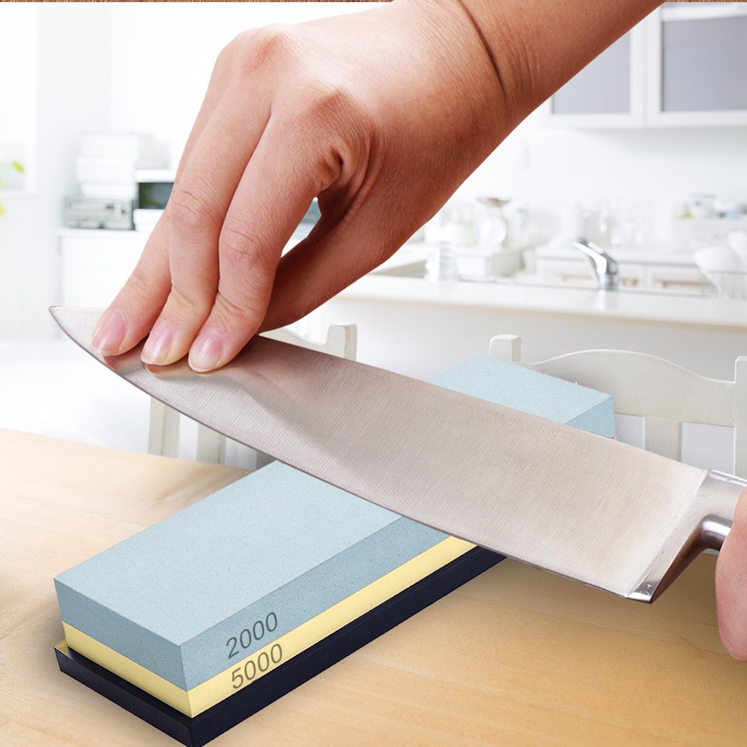 kitchen supplies Double Side Water Stone Knife Sharpener 2000/5000