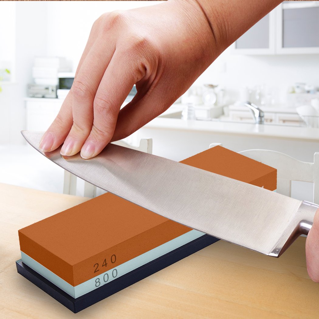 kitchen supplies Double Side Water Stone Knife Sharpener 600/1500