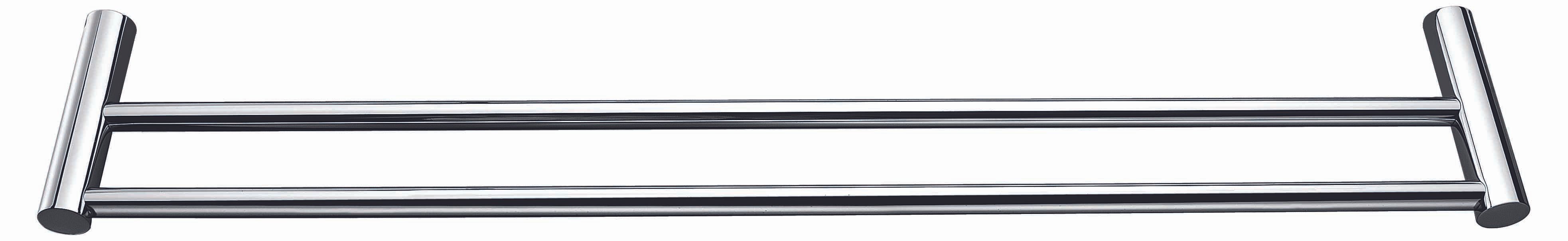 Bathroom Accessories Double Towel Rail Grade 304 Stainless Steel 635mm