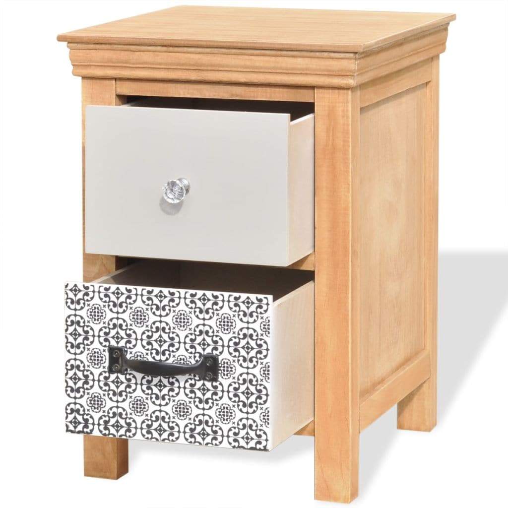 Drawer Cabinet 34x34x46 cm Solid Wood