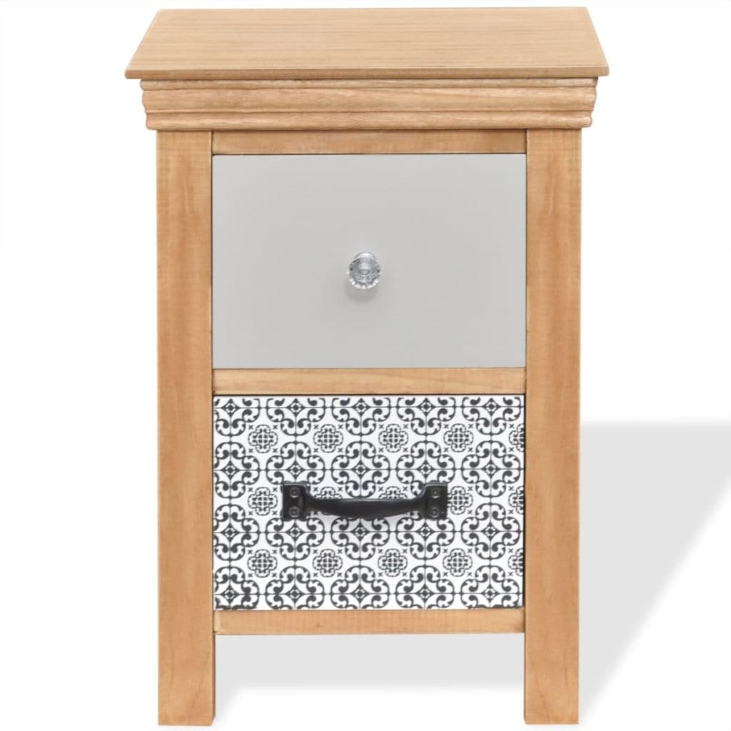 Drawer Cabinet 34x34x46 cm Solid Wood