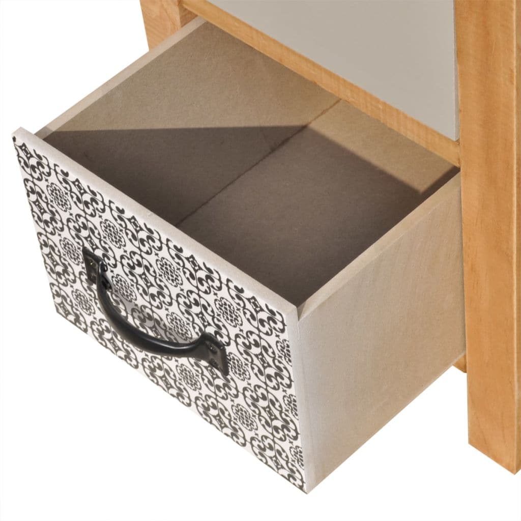 Drawer Cabinet 34x34x46 cm Solid Wood
