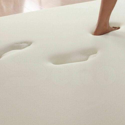 bedding Dreamz 7Cm Memory Foam Bed Mattress Topper Polyester Underlay Cover Single