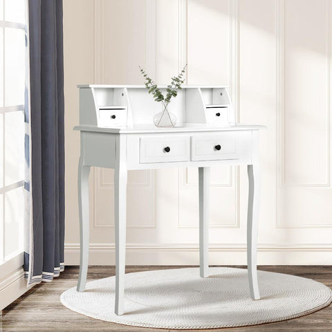 early sale simpledeal Dressing Table Console Table Jewellery Cabinet 4 Drawers Wooden Furniture