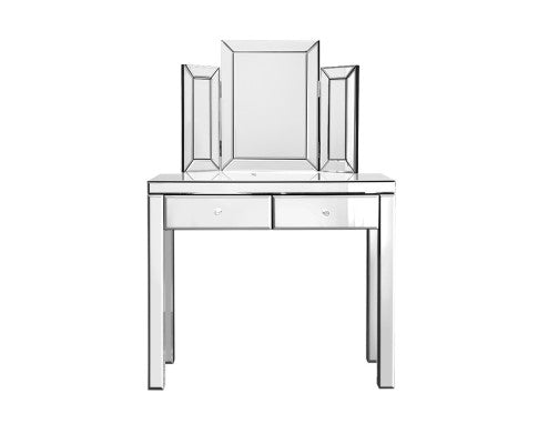 Dressing Table Set With Mirror Mirrored Furniture Dresser