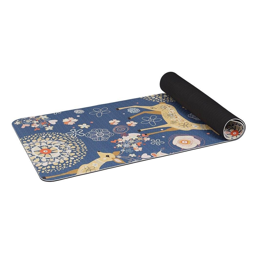 health fitness&sport Dual Layer Eco Friendly Exercise Fitness Yoga Mat Type 3