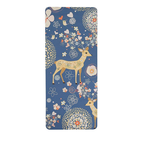 Dual Layer Eco Friendly Exercise Fitness Yoga Mat Type 3