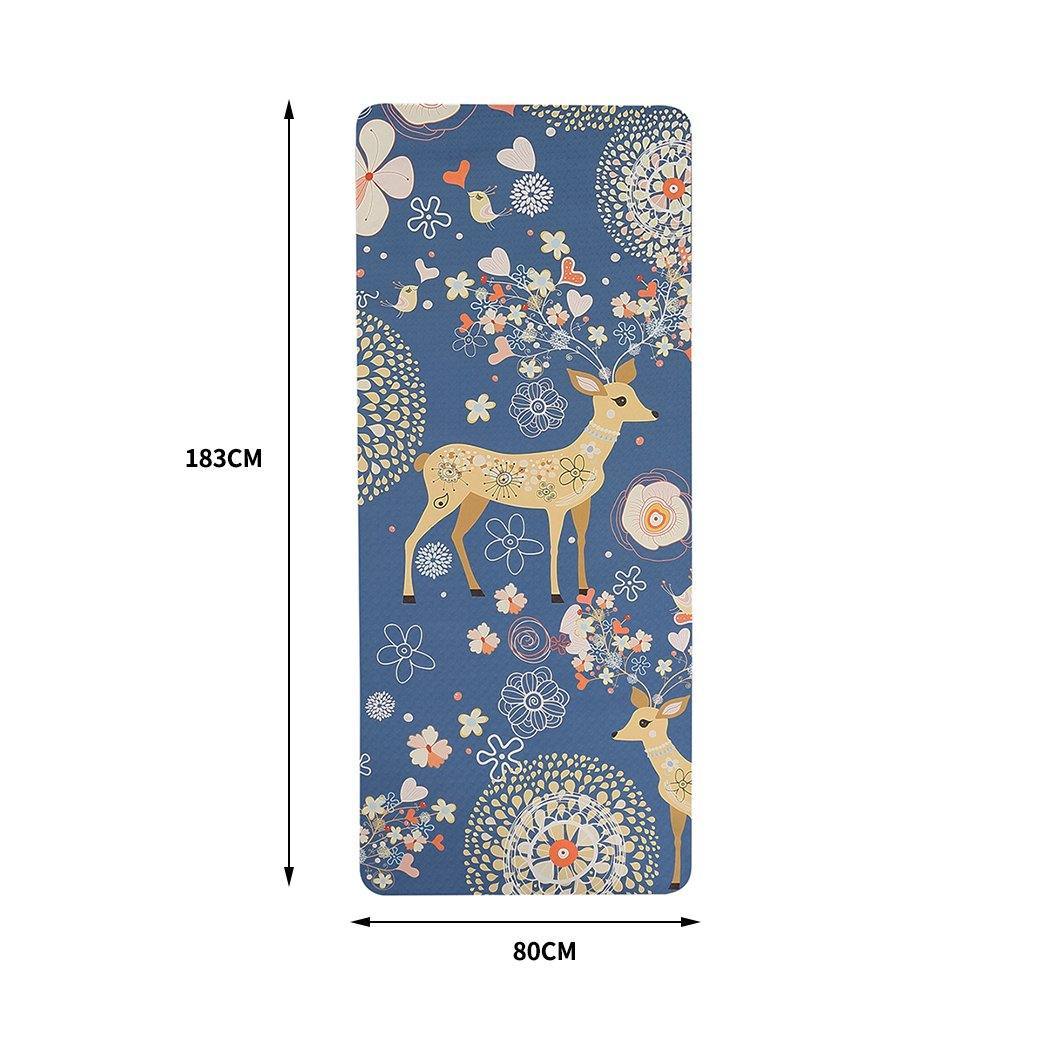 health fitness&sport Dual Layer Eco Friendly Exercise Fitness Yoga Mat Type 3