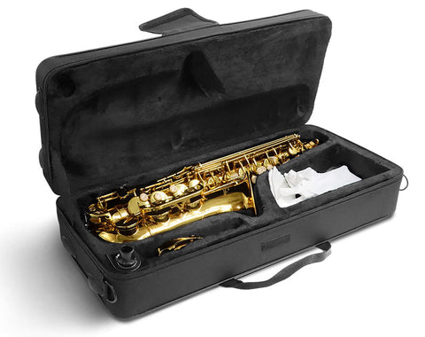 E Flat Alto Saxophone Brass Body Student