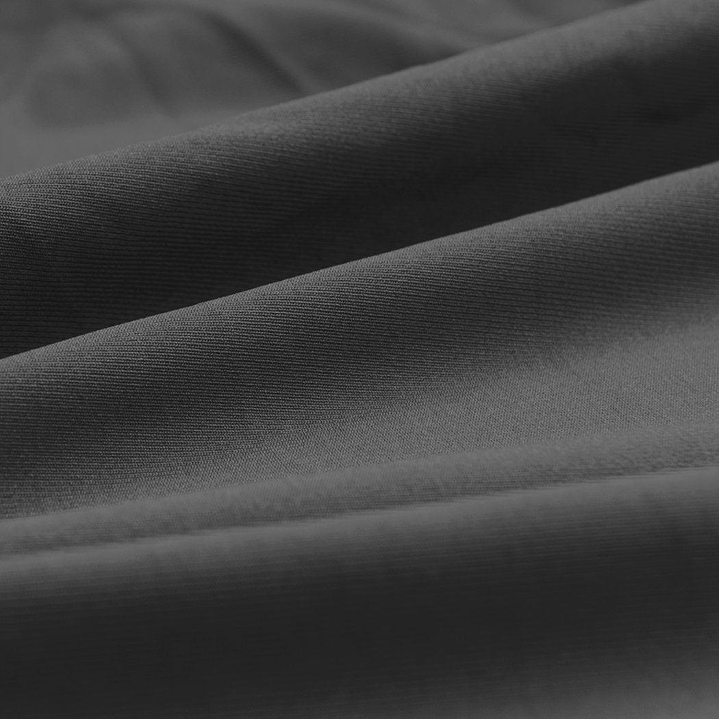 living room Easy Fit Stretch Couch Sofa Slipcovers Protectors Covers 1 Seater Black