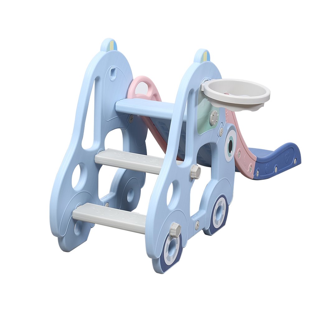 Kids Products Eco friendly Go-kart slide135cm-blue and pink
