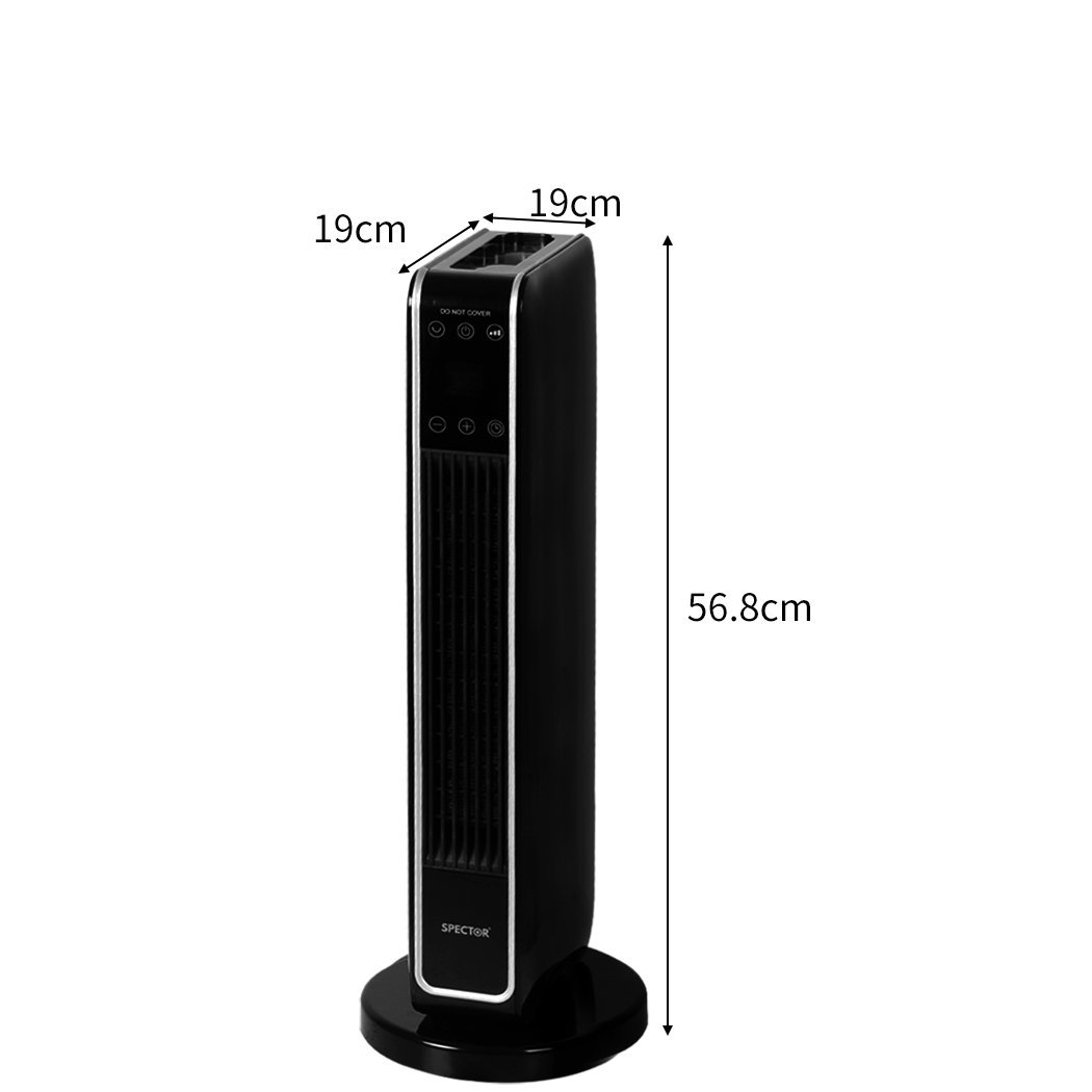 Space Heater Electric Portable Tower Heater Fan
