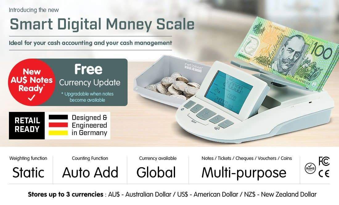 Electronic Money Counter Scale Note Machine