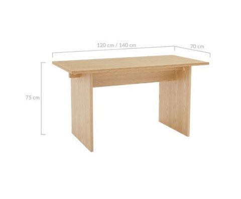 Elegant and harmonious look Office Desk 120cm /140cm