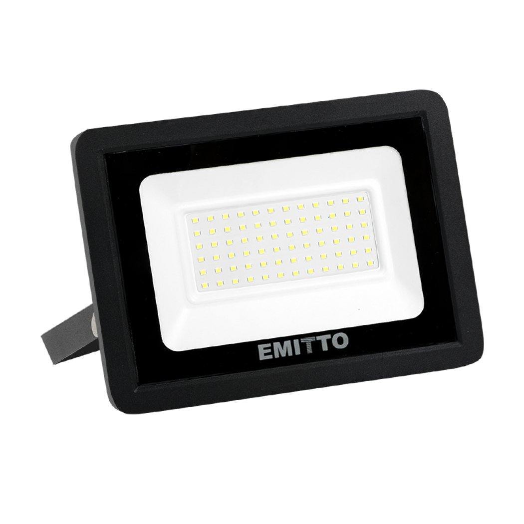 lighting Emitto LED Flood Light 50W Outdoor Floodlights Lamp 220V-240V Cool White