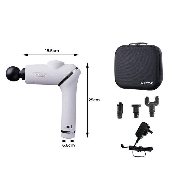 health fitness&sport Ergonomic Massage Therapy Gun-White