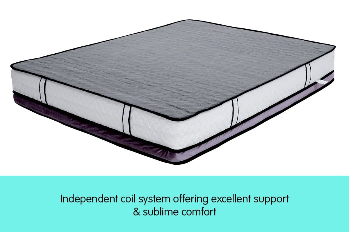 Laura Hill Euro Top Spring Pocket Mattress Queen - 30cm