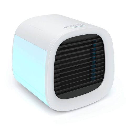 Evaporative Air Cooler and Humidifier, Opaque White