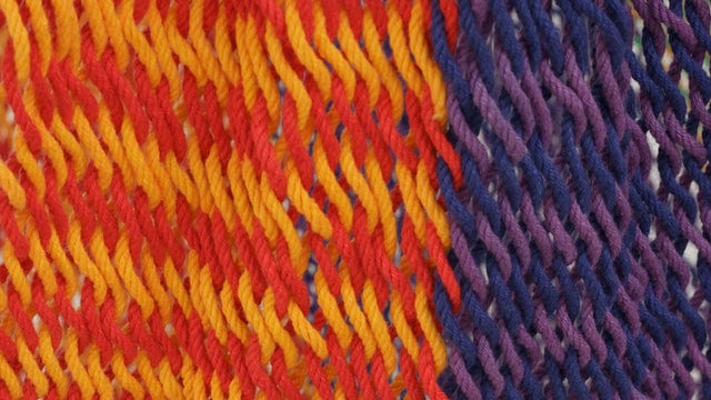 Extra Large Outdoor Cotton Mexican Hammock Chair in Mexicana Colour