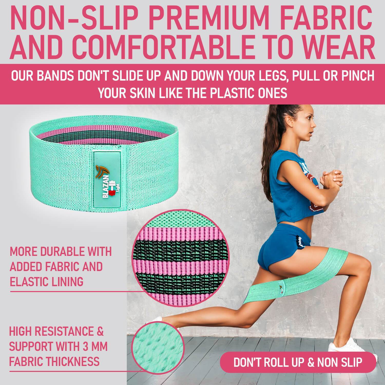sports & outdoors Fabric Resistance Booty Bands