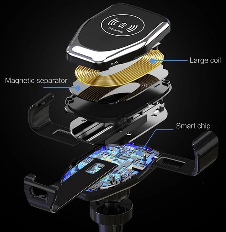 electronics Fast Wireless Car Mount Charger