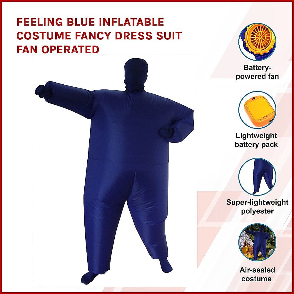 Feeling Blue Inflatable Costume