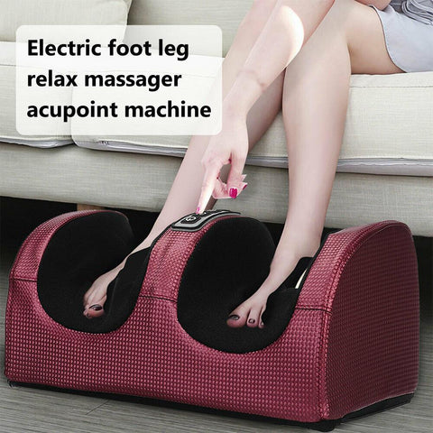 Feet Kneading Calf Pain Relief Electric Foot Massager