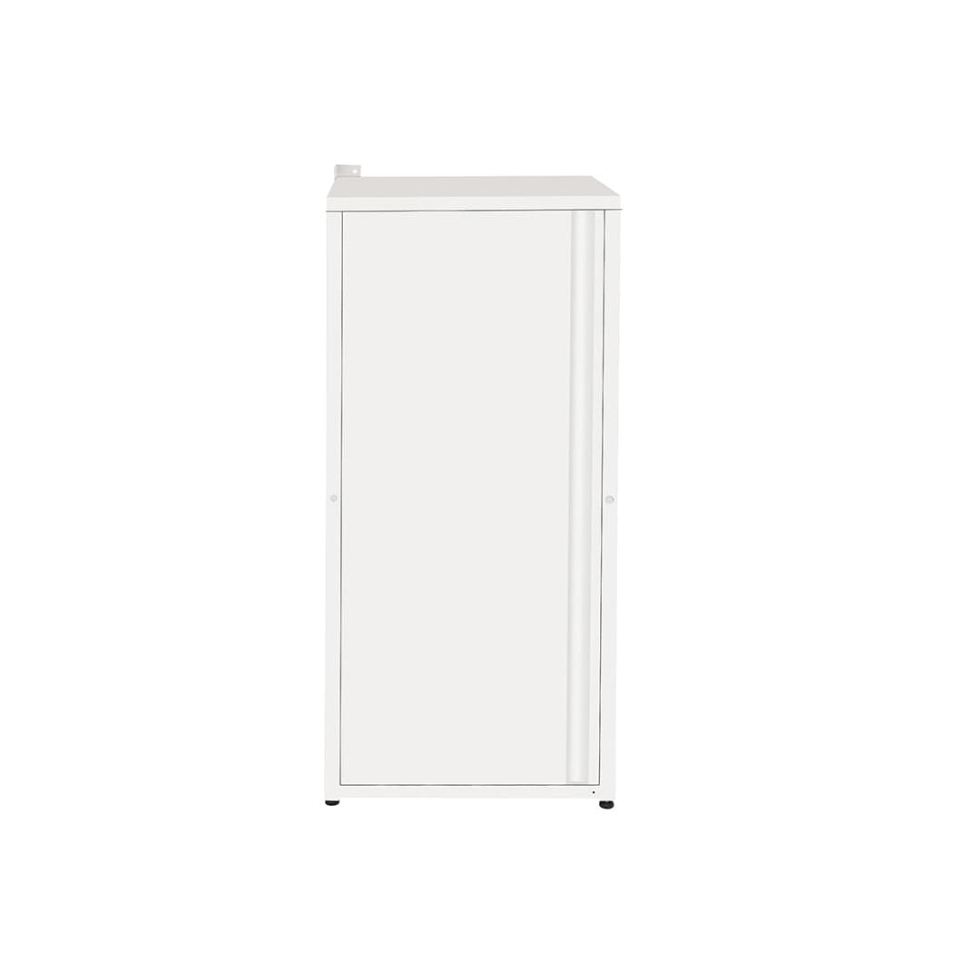 Filing Cabinet Office Drawers Storage Cabinets Steel Rack Home White