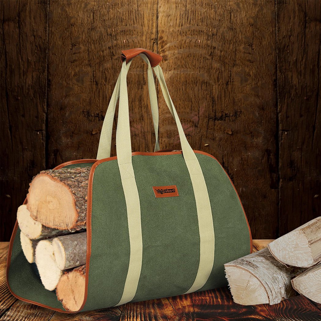 Firewood Carrying Bag Fire Wood Carrier Log Holder Tote